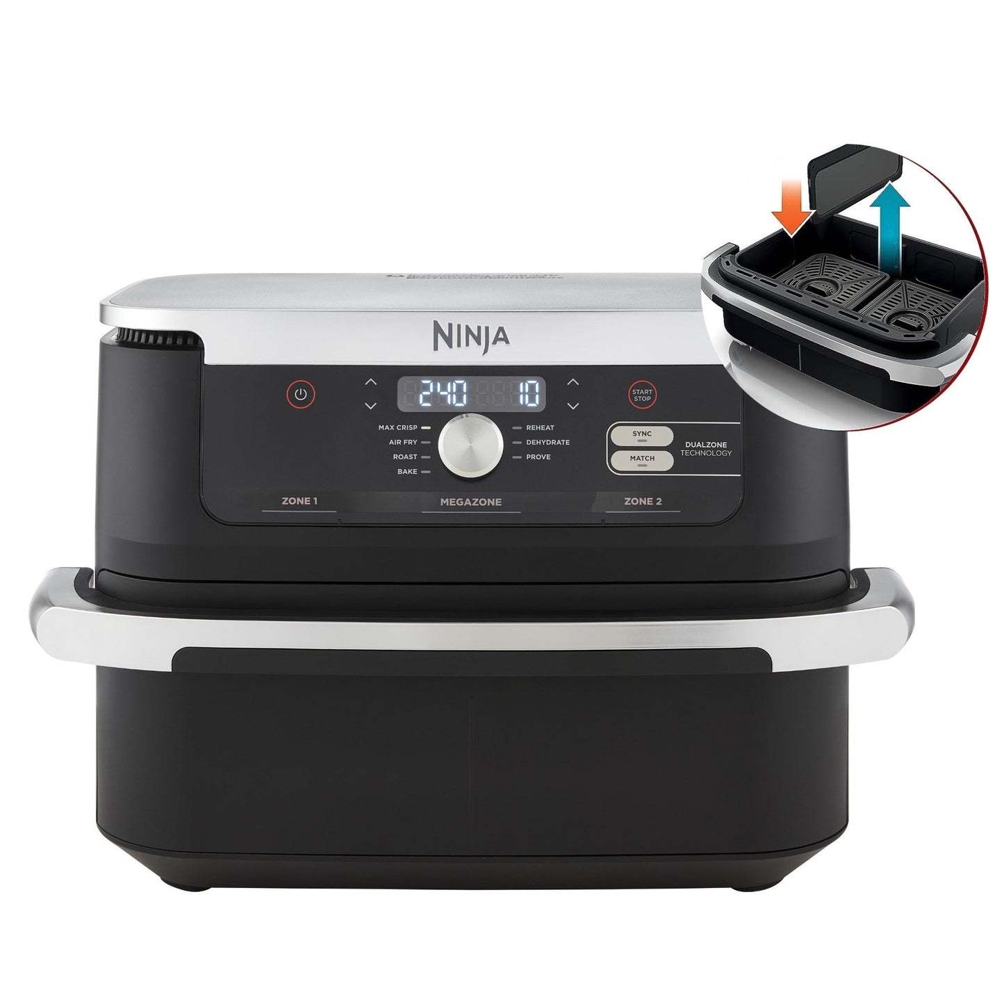 Friteuse sans huile Airfryer 10,4 L Foodi Flex AF500EU NINJA