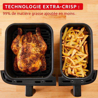 Airfryer Easy Fry Dual 8L EZ901AF0 MOULINEX