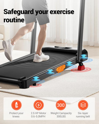 Umay SF10 Tapis de course pliable avec inclinaison de 10%/15% et vitesse maximale de 12 km/h